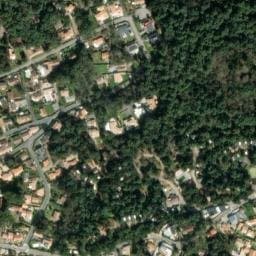 Vue satellite de Camping Parfums d'Eté à Talmont-Saint-Hilaire