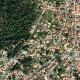 Vue satellite de Camping Le Bosquet à Talmont-Saint-Hilaire