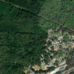 Vue satellite de Le Petit Rocher à Le Bernard