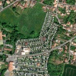 Vue satellite de Camping Moncalm - Atlantique Pellerin Vacances à Angles