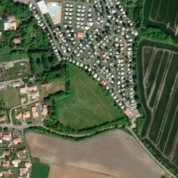 Vue satellite de Camping l'Atlantique à Saint-Benoist-sur-Mer