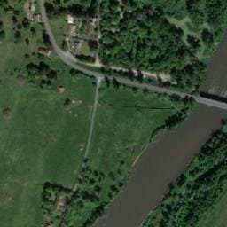 Vue satellite de Camping La Courtine à Bresnay