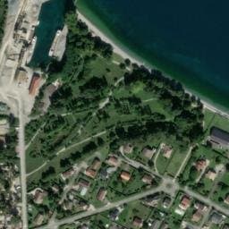 Vue satellite de Camping Parc de la Dranse à Publier