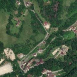 Vue satellite de Aire camping-car Saint-Claude Moulin Lacroix à Saint-Claude