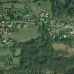 Vue satellite de Les Myosotis à Maxilly-sur-Léman