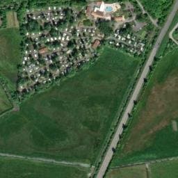 Vue satellite de Camping le Clos Cottet à Saint-Benoist-sur-Mer