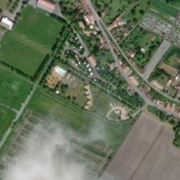 Vue satellite de L'Île Cariot à Sainte-Radégonde-des-Noyers