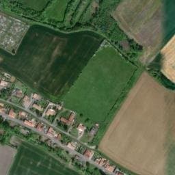 Vue satellite de Aire de camping-car, l'Île Cariot à Chaillé-les-Marais