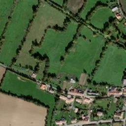 Vue satellite de Camping à la ferme "Les Ecluseaux" à Saint-Pierre-le-Vieux