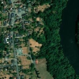 Vue satellite de Camping La Fontbonne à Crozant