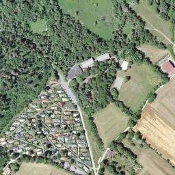 Vue satellite de Caravaning En Vendôme à Vesancy