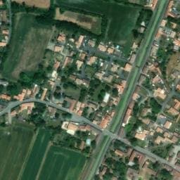 Vue satellite de Refuge cyclo à Sainte-Radégonde-des-Noyers