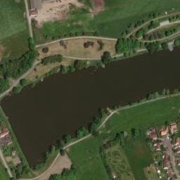 Vue satellite de Aire de camping-car — saint gerand de vaux à Gouise