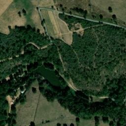 Vue satellite de L'alternatif (éco camping) à Mesples