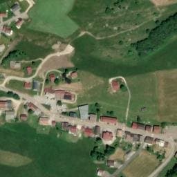 Vue satellite de Aire de bivouac à Septmoncel les Molunes