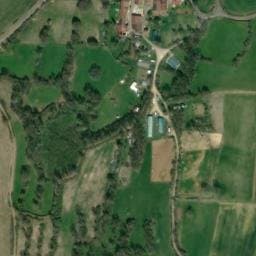Vue satellite de Camping à la Ferme de l'Âne Eria à Val-d'Épy
