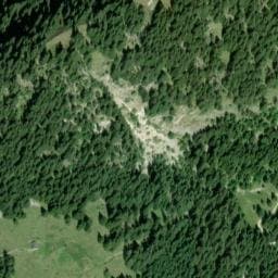 Vue satellite de Chalet de Sur les Prés à Bernex