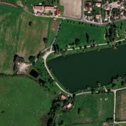 Vue satellite de Aire de camping-car — treteau à Boucé