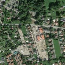 Vue satellite de CCAS Les Huchettes à Yvoire