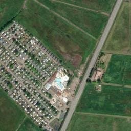 Vue satellite de Les blancs chênes à Saint-Benoist-sur-Mer