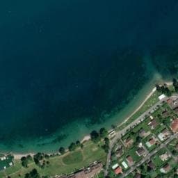 Vue satellite de Aire de camping car Corzent à Thonon-les-Bains