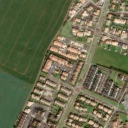 Vue satellite de Aire de camping-car à Échiré (3) à Échiré
