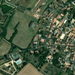 Vue satellite de Aire CAMPING-CAR PARK de Saint-Sauvant à Chenay