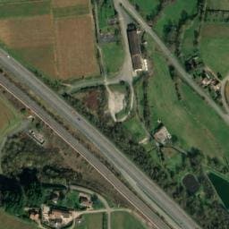 Vue satellite de Aire de repos à Berzé-la-Ville à Berzé-la-Ville