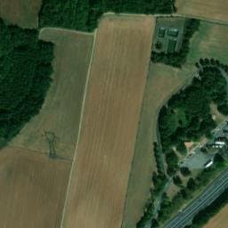 Vue satellite de Aire de Sainte-Néomaye Nord à Fressines