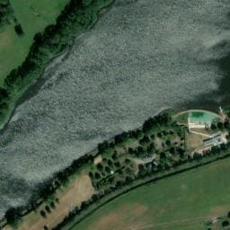 Vue satellite de Camping municipal L'Hercula à Leyrat
