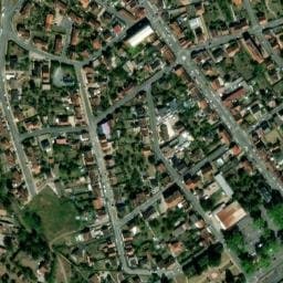 Vue satellite de Place de la Fraternité - Montluçon à Saint-Angel