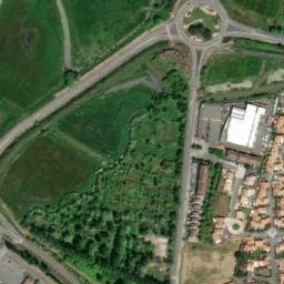 Vue satellite de La Corba à Saint-Benoist-sur-Mer