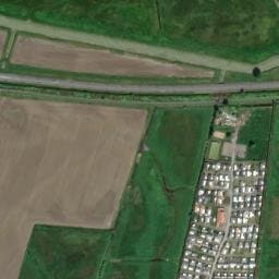 Vue satellite de Camping Les Jonquilles à Saint-Benoist-sur-Mer