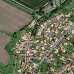 Vue satellite de Aire Saint-Michel-en-l'Herm à L'Aiguillon-la-Presqu'île