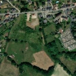 Vue satellite de Aire d'accueil Camping-cars à Azerables