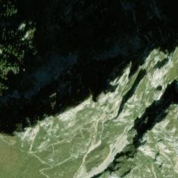 Vue satellite de Refuge de la Dent d'Oche à Bernex