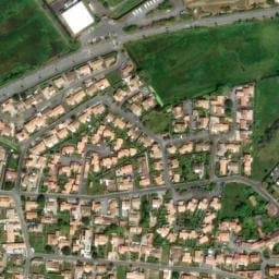Vue satellite de Aire La Tranche-sur-Mer à Saint-Benoist-sur-Mer