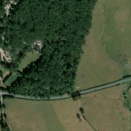 Vue satellite de Centre de Vacances Naturiste Creuse Nature à Boussac