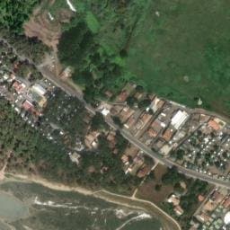 Vue satellite de La Siesta à L'Aiguillon-la-Presqu'île