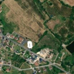 Vue satellite de Camping les Forges à Verneuil-Moustiers