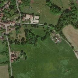 Vue satellite de Aire de stationnement Verneuil-en-Bourbonnais à Saulcet