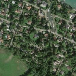 Vue satellite de Camping GCU de Sciez à Excenevex