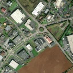 Vue satellite de Plaisirs Fermiers à Mendès France à Chauray
