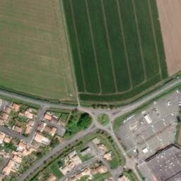 Vue satellite de Aire de camping-car Super U L'Aiguillon sur Mer à L'Aiguillon-la-Presqu'île