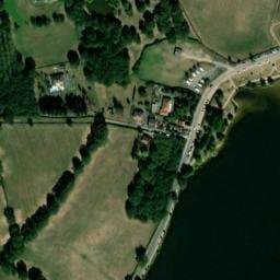 Vue satellite de Aire de Stationnement de Camping Cars Prémilhat à Néris-les-Bains