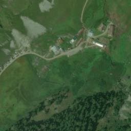 Vue satellite de Refuge de Bise à Novel