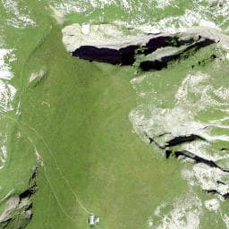Vue satellite de La Calaz à La Chapelle-d'Abondance
