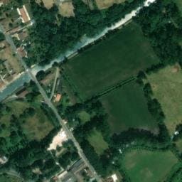 Vue satellite de Parking nuit — Coulon à Coulon