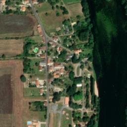 Vue satellite de Camping du Renard à Gouex