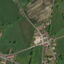 Vue satellite de Aire d'accueil Saint-Marcel-en-Murat à Saint-Marcel-en-Murat